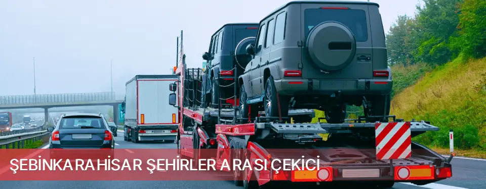 Şebinkarahisar İlçemi Şehirler Arası Çekici