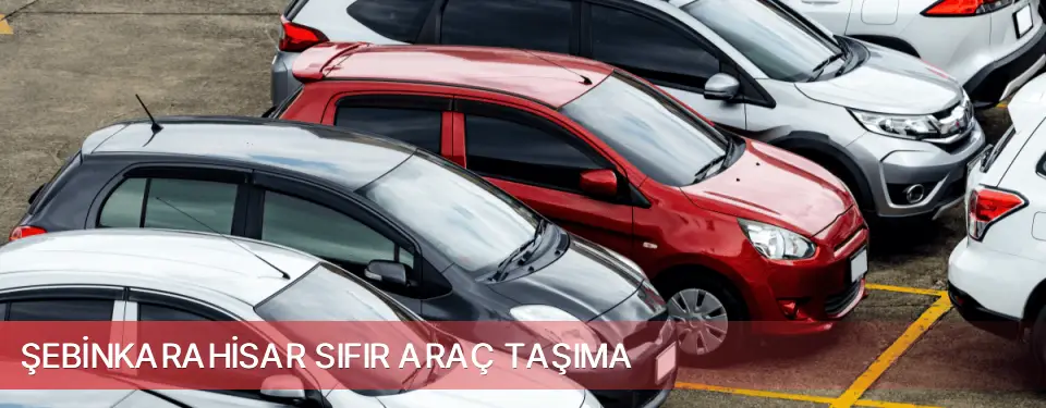 Şebinkarahisar İlçemi Sıfır Araç Taşıma